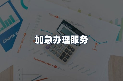 加急办理服务